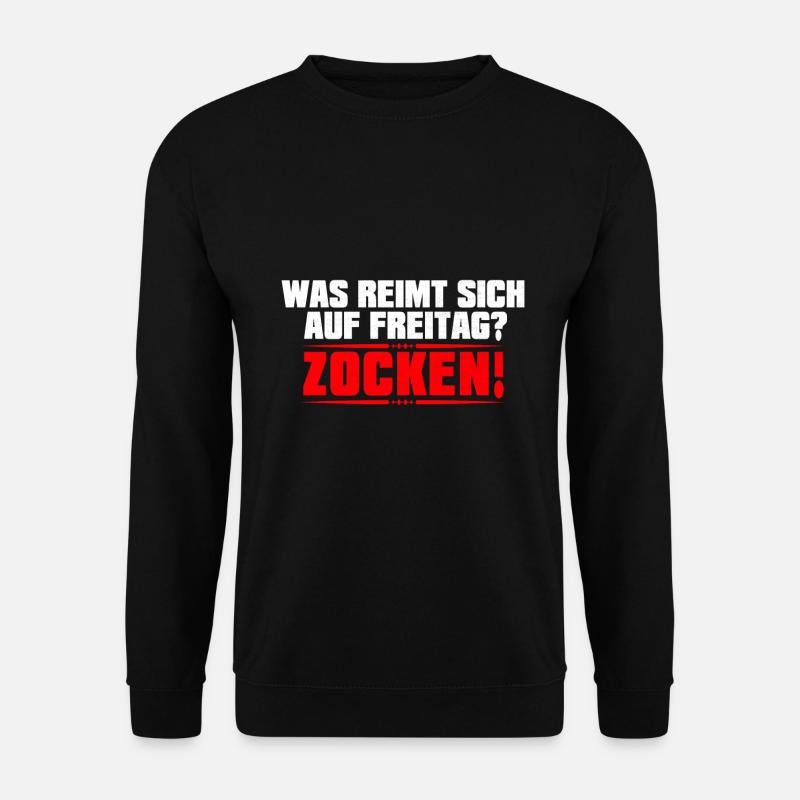 GAMBLE - Unisex Sweatshirt - black