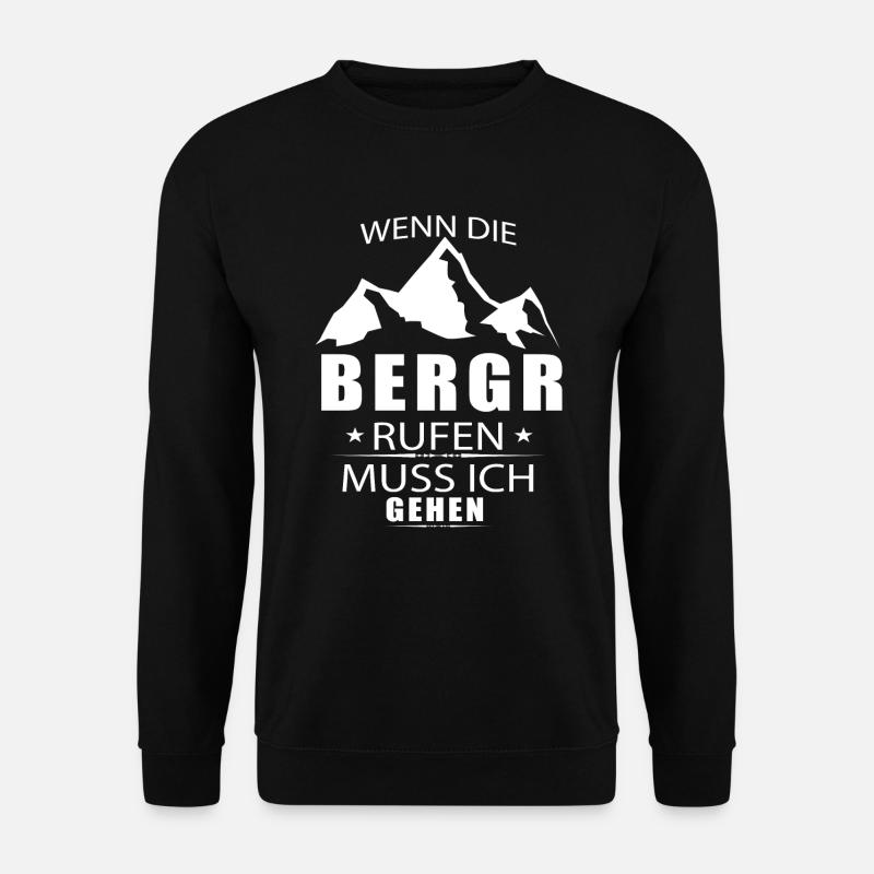 Mountains - Unisex Sweatshirt - black