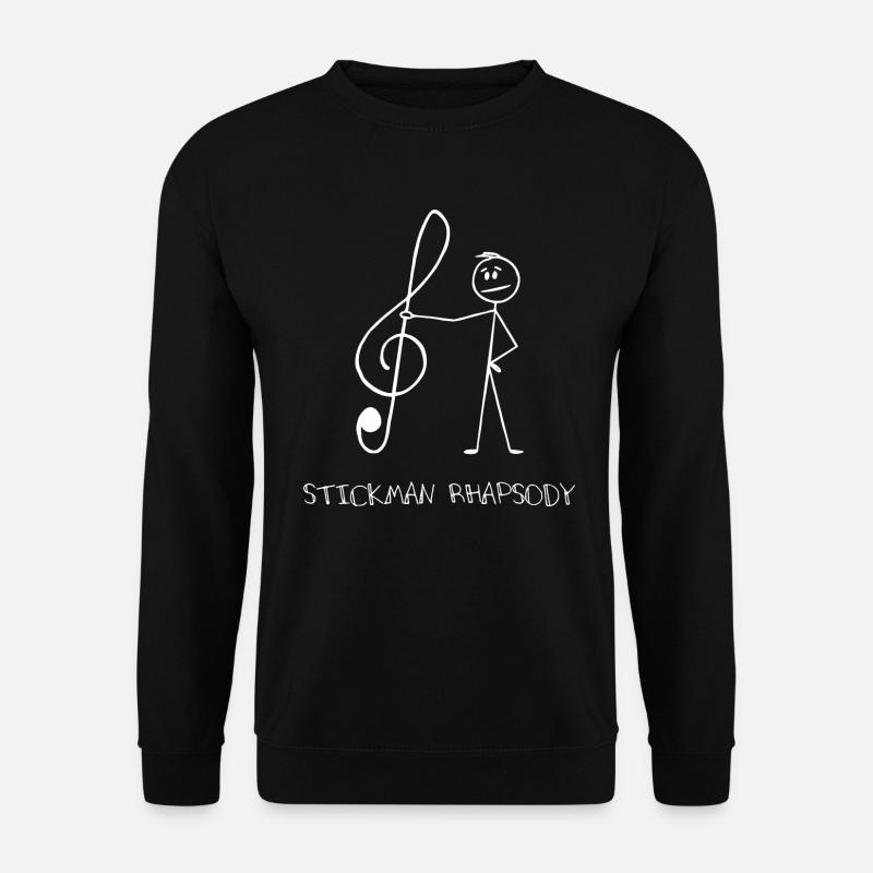 stickman rhapsody - Unisex Sweatshirt - black