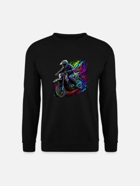 Motocross Liebe - Unisex Pullover - Schwarz