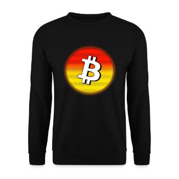 Bitcoin - Sweat-shirt Unisexe - noir - Devant - Alina (178cm) & Michal (187cm)