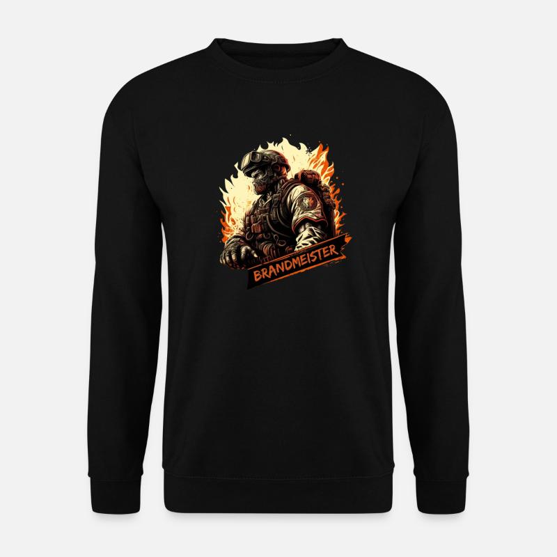 Brandmeister - Unisex Pullover - Schwarz