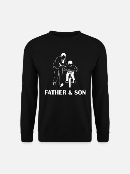 Father's Day Son Design - Unisex Sweatshirt - black