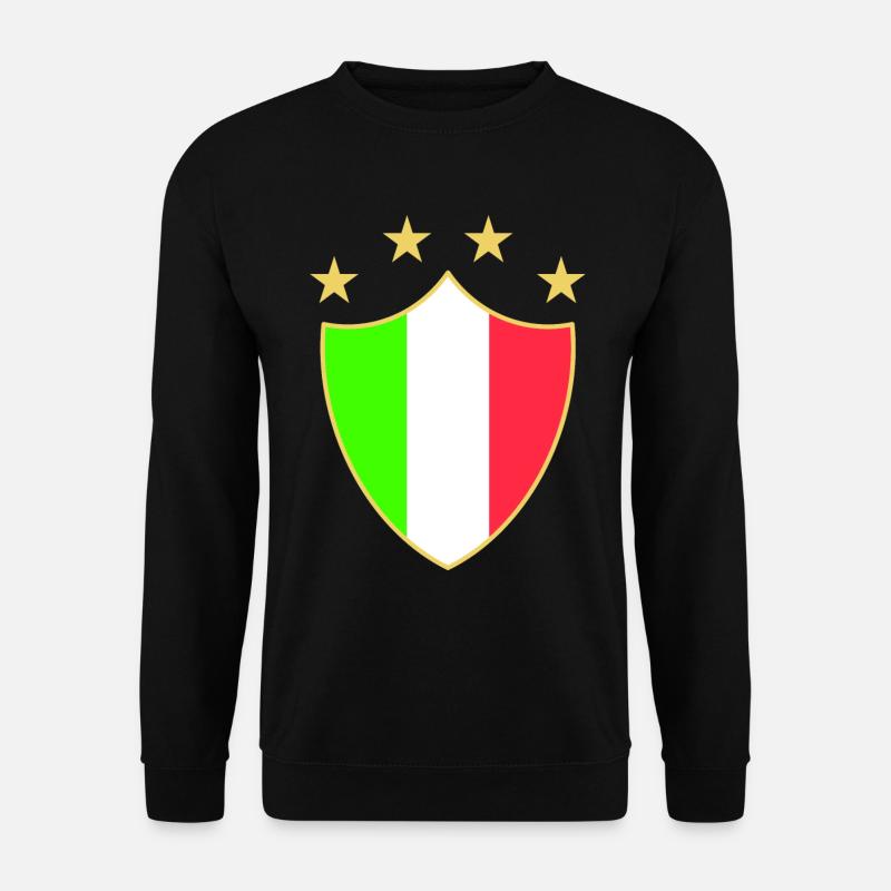 Italia fun - Unisex Pullover - Schwarz