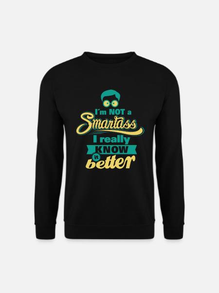 random Mix Smartass colour set 1 - Unisex Pullover - Schwarz