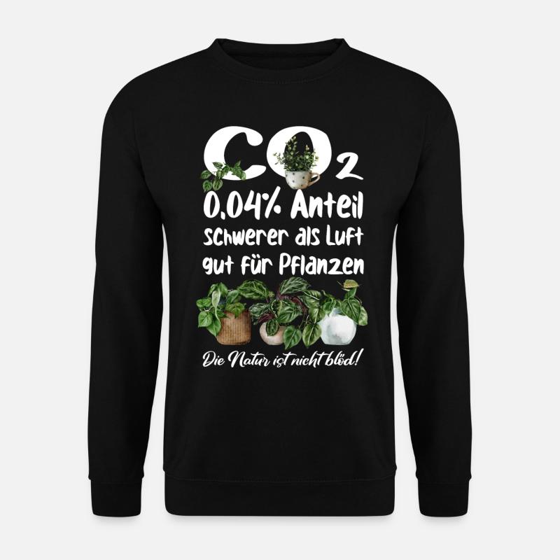 CO2 - Unisex Pullover - Schwarz