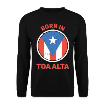 Toa Alta Puerto Rico - Unisex Sweatshirt - black - Front - Alina (178cm) & Michal (187cm)