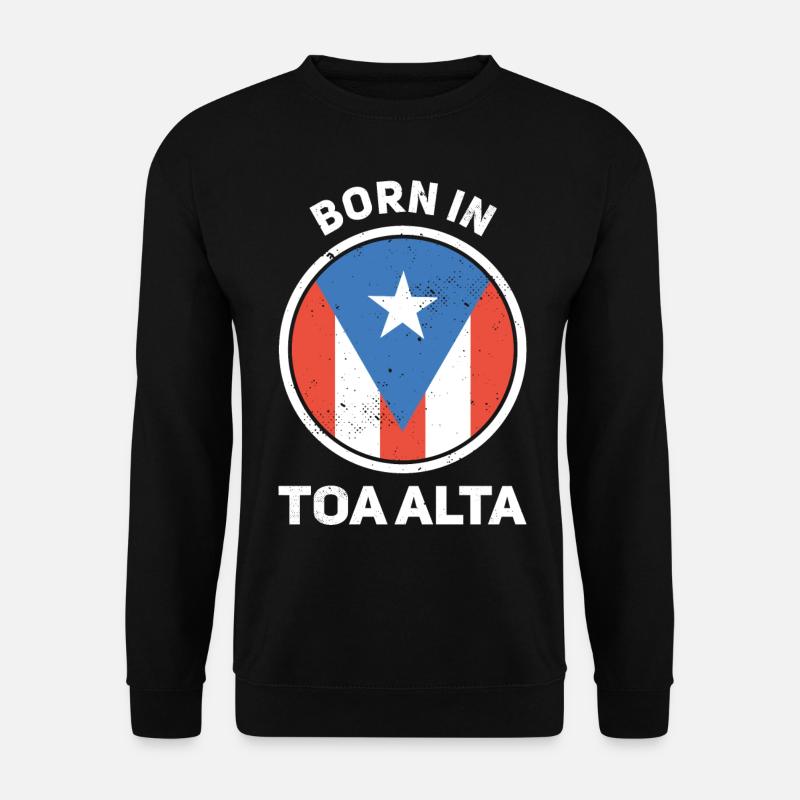 Puerto Rico - Unisex Pullover - Schwarz