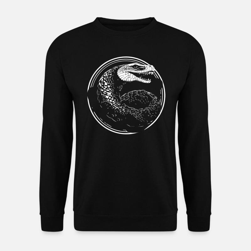 Serpent - Sweat-shirt Unisexe - noir