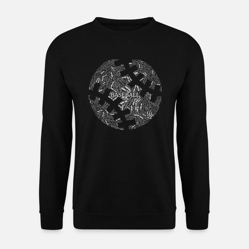 Baseball - Unisex Pullover - Schwarz