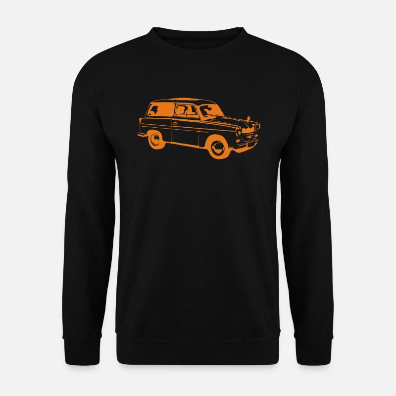  600 500 Kombi Trabi - Unisex Pullover - Schwarz