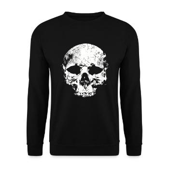 Crânes morts - Sweat-shirt Unisexe - noir - Devant - Alina (178cm) & Michal (187cm)