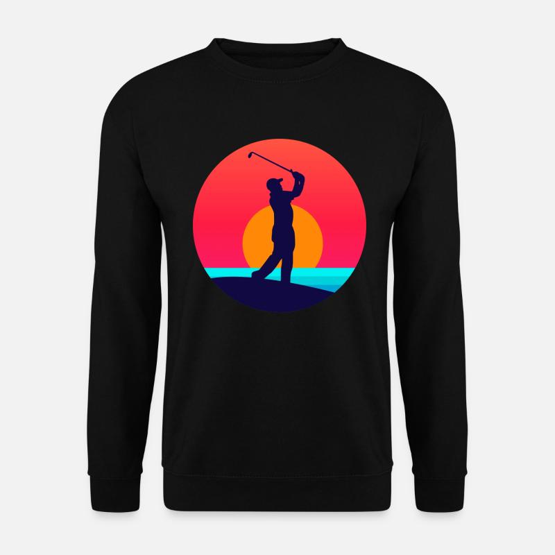 Golf - Unisex Pullover - Schwarz
