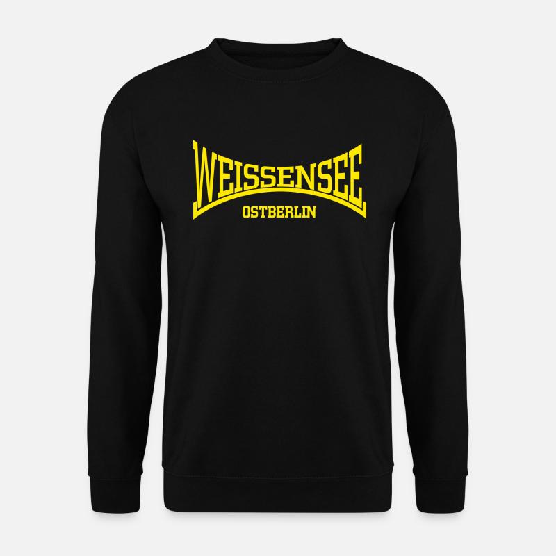 Weissensee Ostberlin - Unisex Pullover - Schwarz