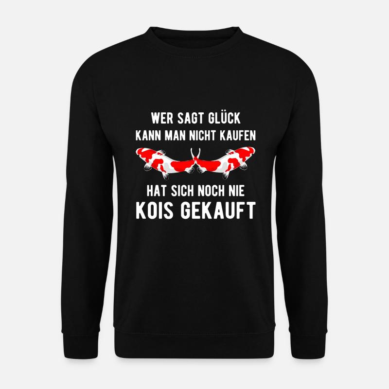 Koi Karpfen - Unisex Pullover - Schwarz