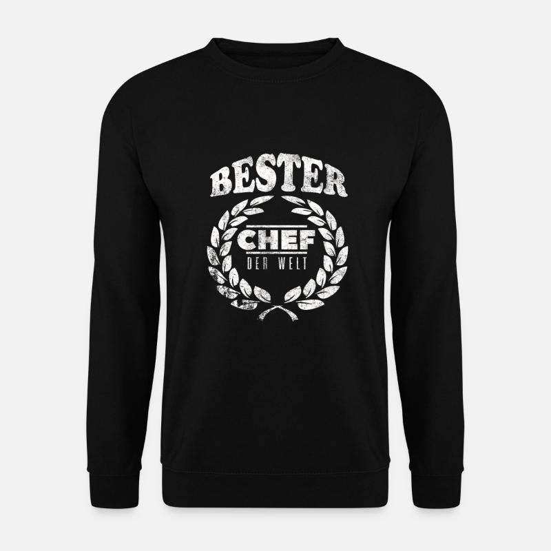 Bester Chef der Welt - Unisex Pullover - Schwarz