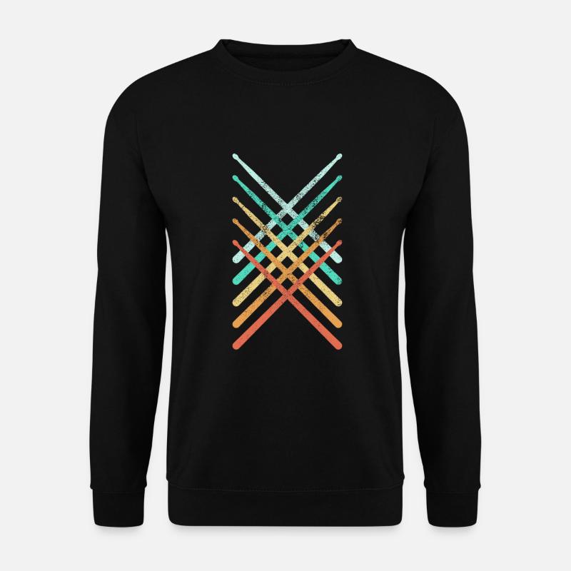 Batteur batteur ou percussionniste cadeau - Sweat-shirt Unisexe - noir