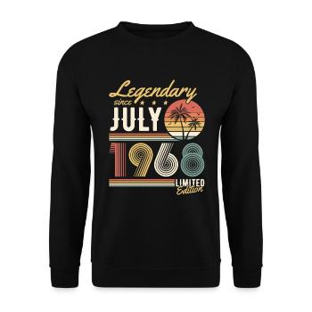 Legendary Since July 1968 Limited Edition - Sweat-shirt Unisexe - noir - Devant - Alina (178cm) & Michal (187cm)