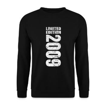 2009 Limited Edition - Sweat-shirt Unisexe - noir - Devant - Alina (178cm) & Michal (187cm)