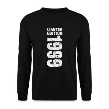 1999 Limited Edition - Sweat-shirt Unisexe - noir - Devant - Alina (178cm) & Michal (187cm)