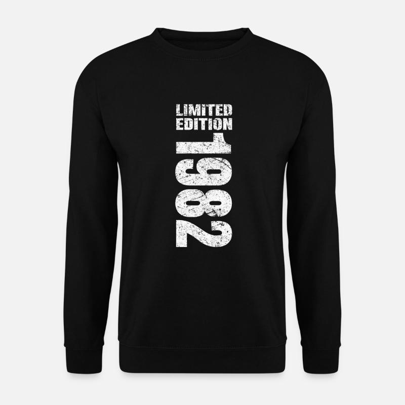 1982 Limited Edition - Unisex Pullover - Schwarz