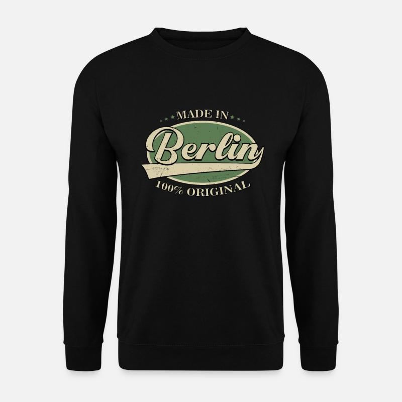 Made In Berlin - Unisex Sweatshirt - black