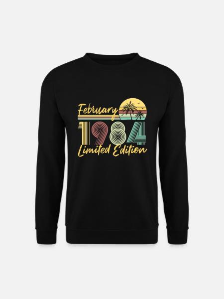 February 1984 Limited Edition - Unisex Sweatshirt - black