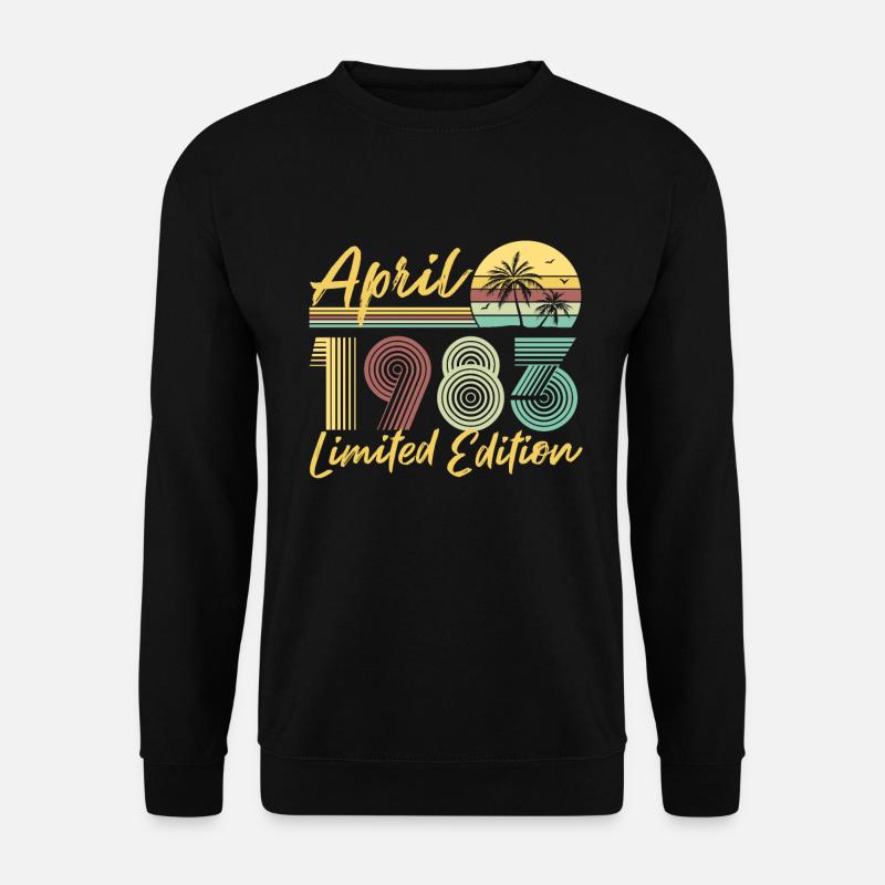 Avril 1983 Édition Limitée - Sweat-shirt Unisexe - noir