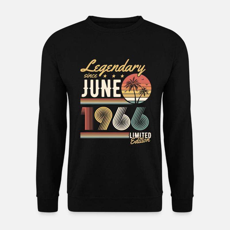 Legendary Since June 1966 Limited Edition - Unisex Pullover - Schwarz