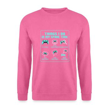 Großartiger Gamer - Unisex Pullover - Pink - Vorne