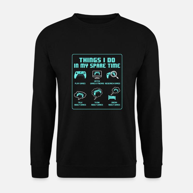 Awesome Gamer - Sweat-shirt Unisexe - noir