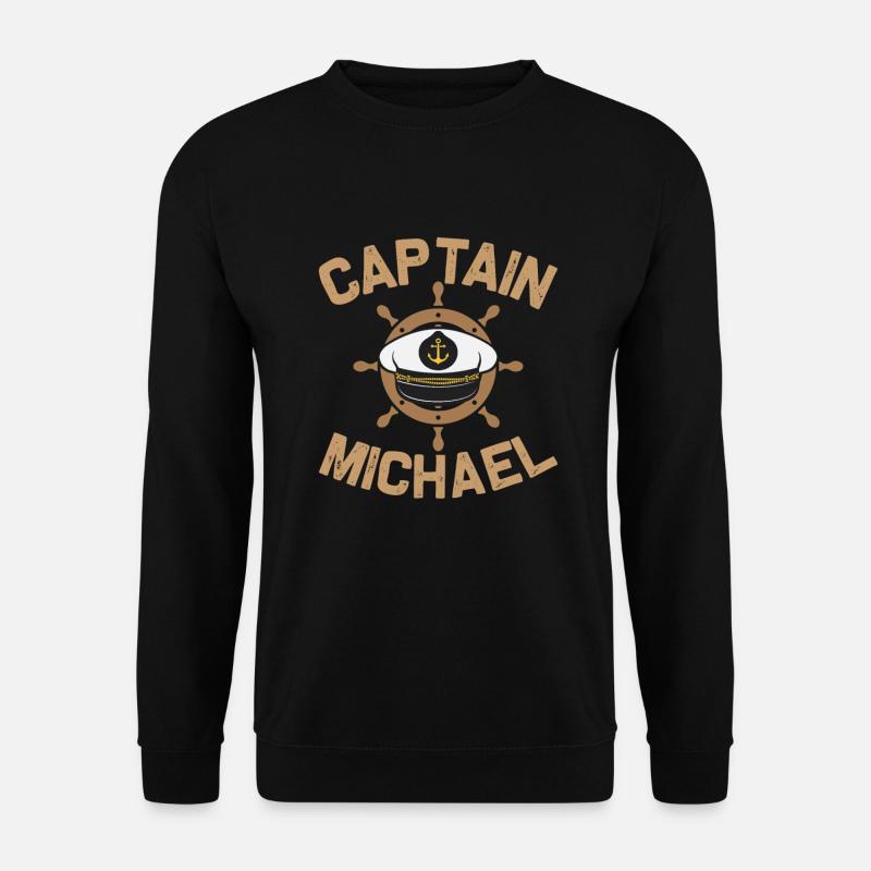 Sailing Captain - Unisex Sweatshirt - black