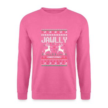 Hässliche Weihnachten - Unisex Pullover - Pink - Vorne
