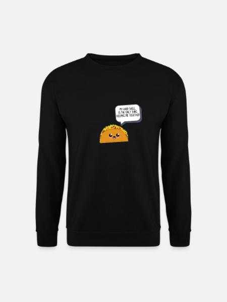 Cute taco - Unisex Sweatshirt - black