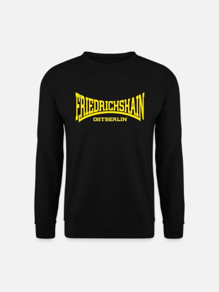 Friedrichshain Ostberlin - Unisex Pullover - Schwarz