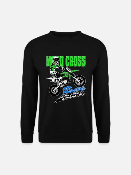 Kinder Motocross - KIDS MX - Unisex Pullover - Schwarz