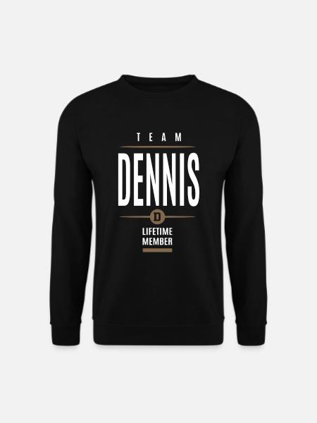 02 dennis tshirt c - Unisex Sweatshirt - black