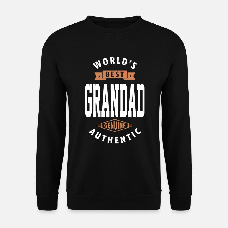 Der beste Opa der Welt - Unisex Pullover - Schwarz