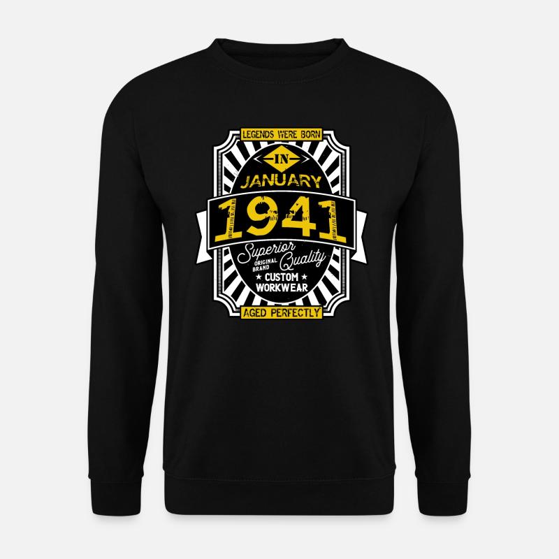 JANUAR 1941 - Unisex Pullover - Schwarz