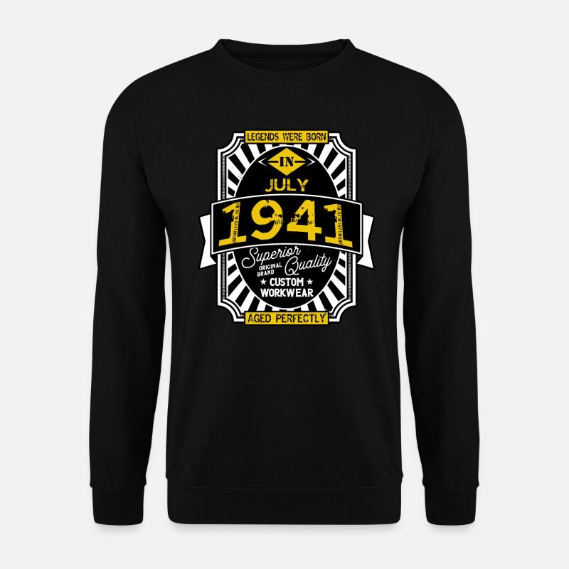 1941 JULI - Unisex Pullover - Schwarz