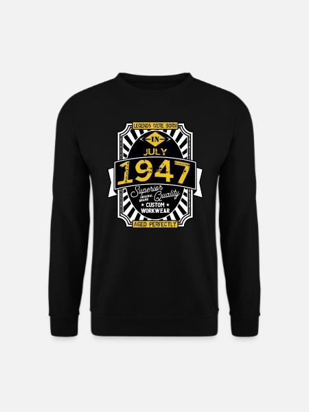 1947 JULY - Unisex Sweatshirt - black