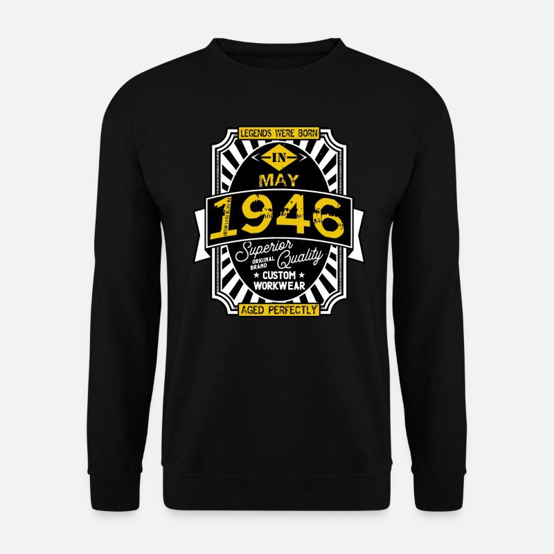 1946 MAY - Unisex Sweatshirt - black