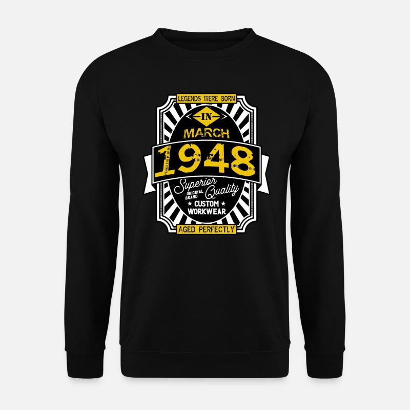 1948 MARCH - Unisex Sweatshirt - black