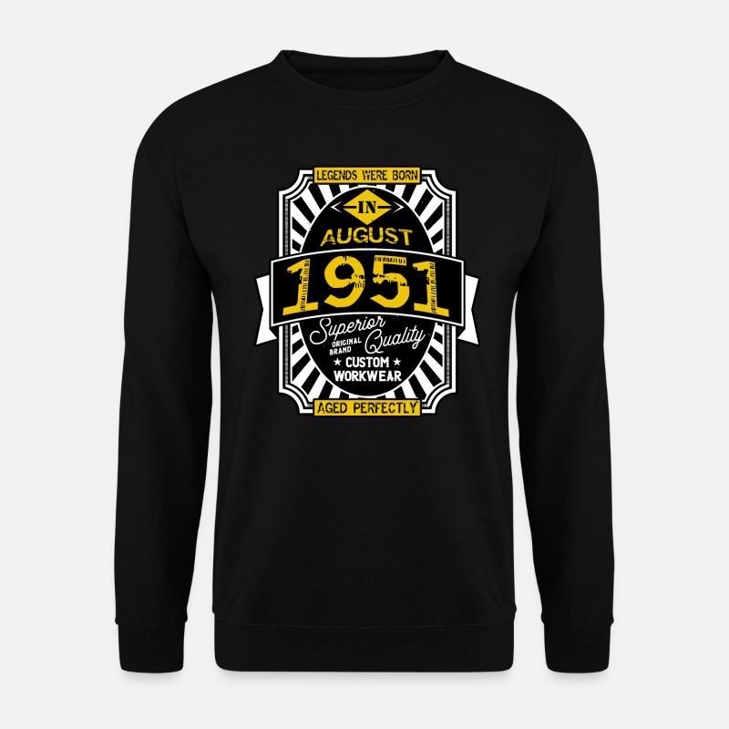 1951 AUGUST - Unisex Sweatshirt - black