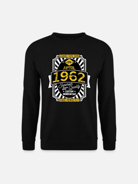 APRIL 1962 - Unisex Pullover - Schwarz