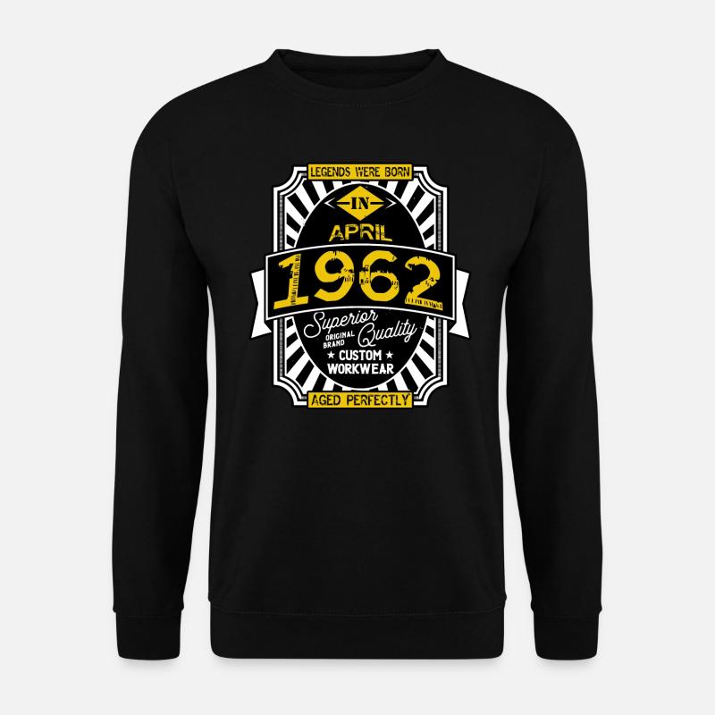 1962 APRIL - Unisex Sweatshirt - black