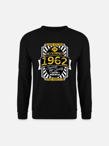 1962 DECEMBER - Unisex Sweatshirt - black