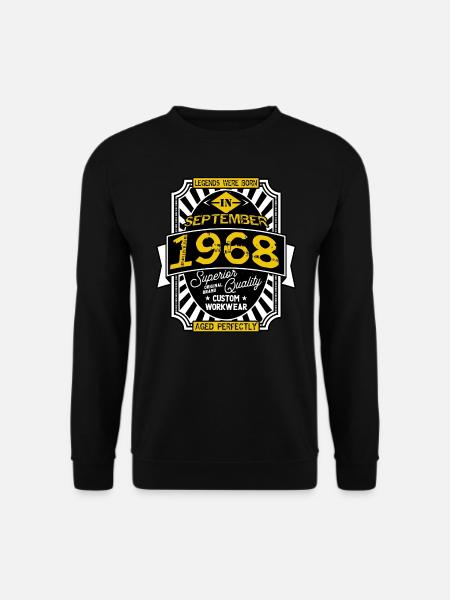 1968 SEPTEMBER - Unisex Sweatshirt - black