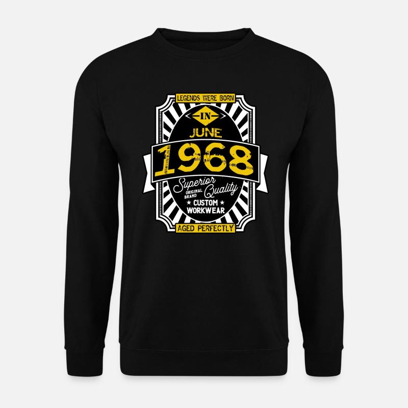 JUNI 1968 - Unisex Pullover - Schwarz