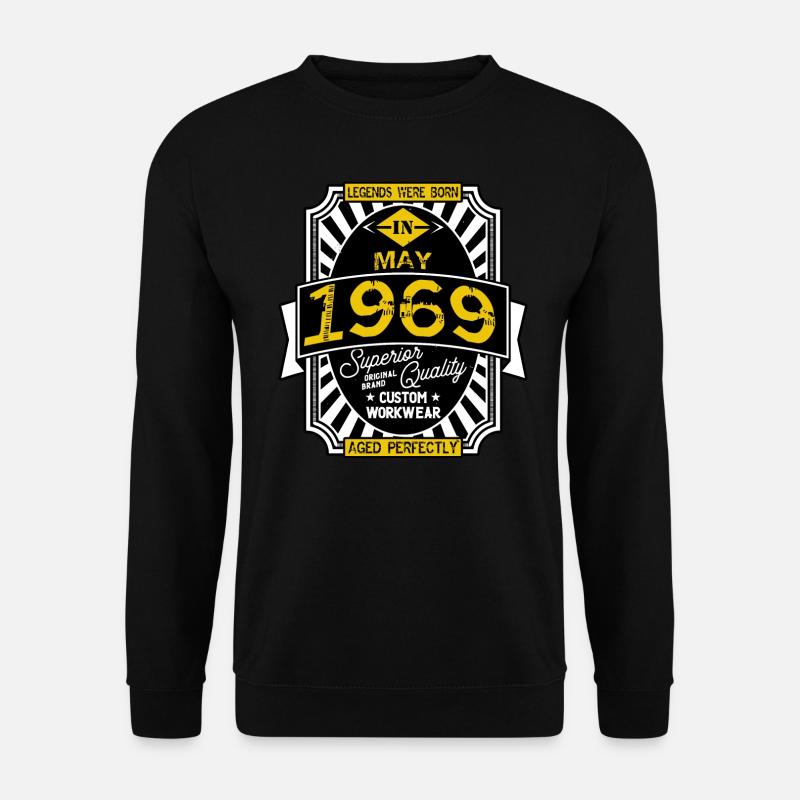 1969 MAY - Unisex Sweatshirt - black